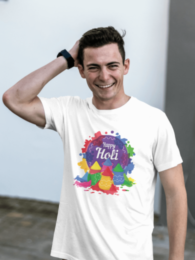Men’s Holi Festival T-Shirt – By Printalyst
