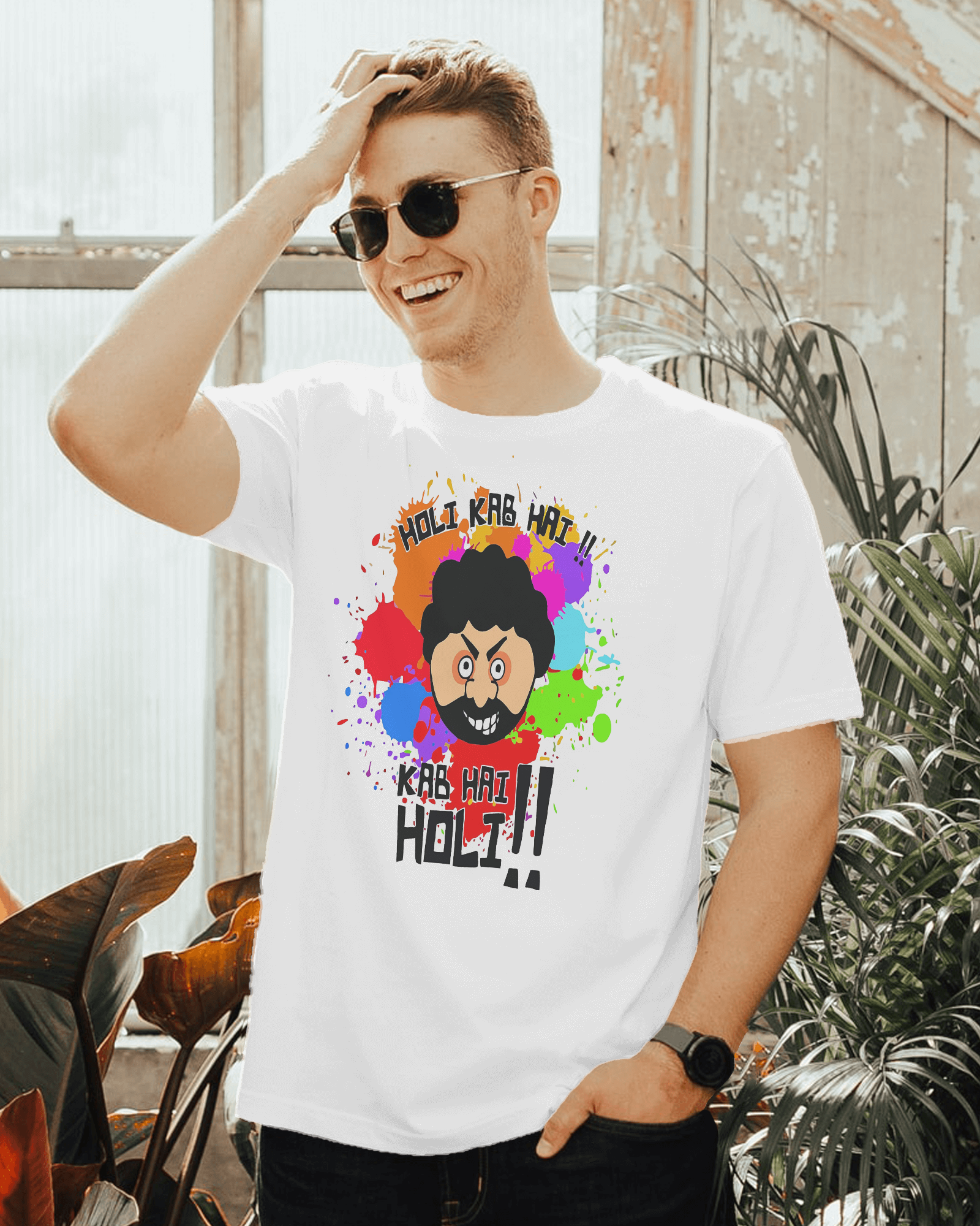 Holi T-Shirts for Men – By Printalyst