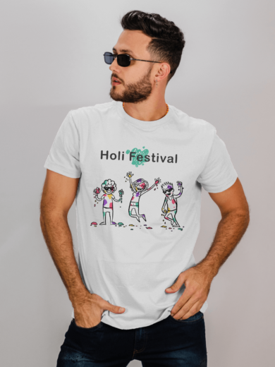 Men’s Holi T-Shirt – Festive Wear by Printalyst