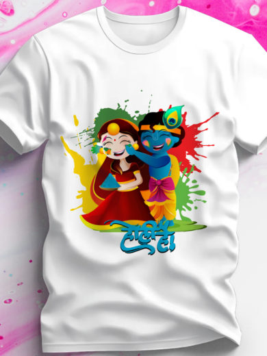 Holi T-Shirts Online - Premium Polyester Fabric