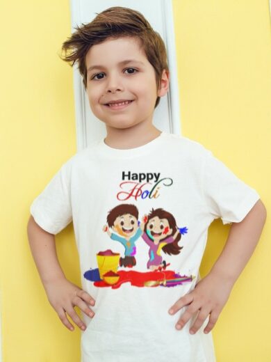 Holi T-Shirt for Kids by Printalyst– All Sizes & Colors